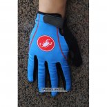 2020 Castelli Gants Doigts Longs Bleu Noir (2)